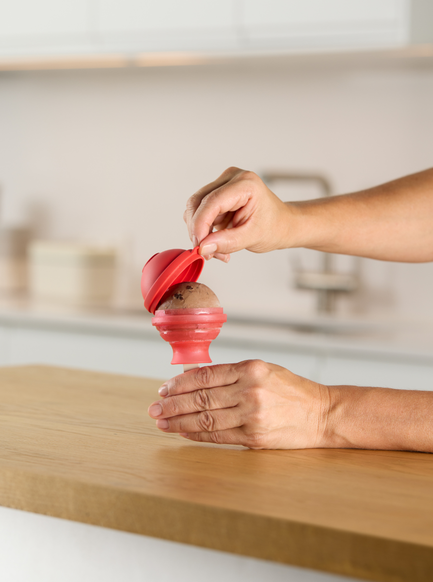 Ice Lollipop Moulds, Set of 4 Homemade pops, zero mess!