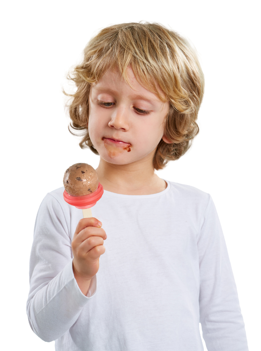 Ice Lollipop Moulds, Set of 4 Homemade pops, zero mess!