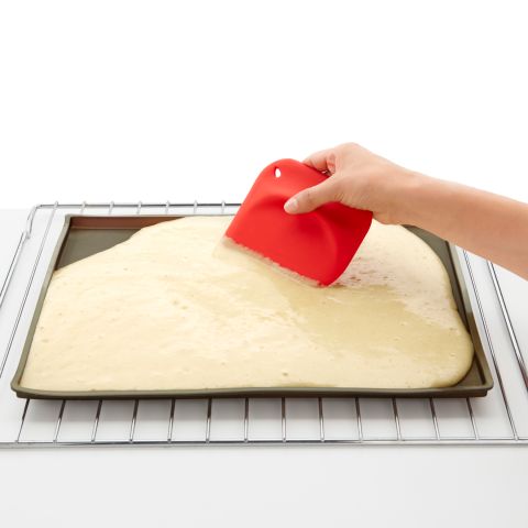 Tapis De Four À Rebord 40X30Cm Une feuille qui facilite la préparation de plats roulés.