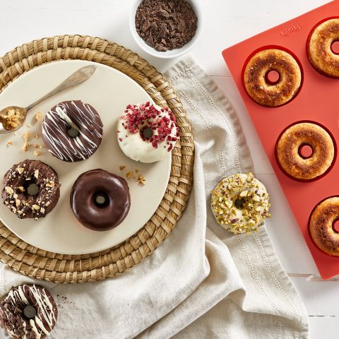 Doughnuts mould 6 hole