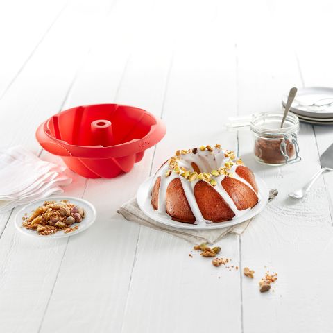 Spiral Savarin Cake Mold ø 7.8” Delicious and appetizing savarins