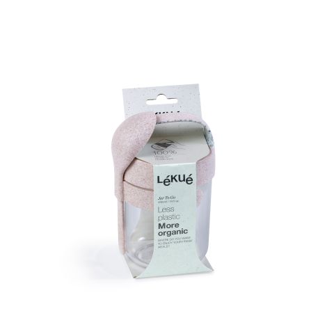 Jar To Go Organic 14 oz with Spoon Enjoy your snacks on the go!