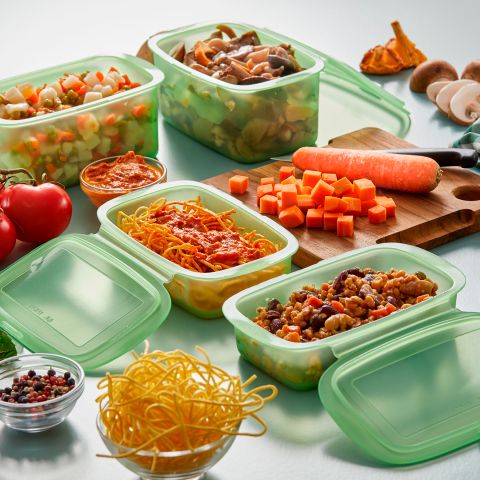 Set of 3 reusable Silicone boxes Say goodbye to single-use wrappings!