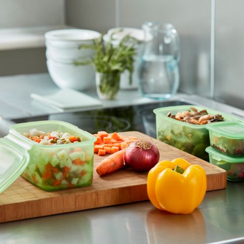 Set of 3 reusable Silicone boxes Say goodbye to single-use wrappings!