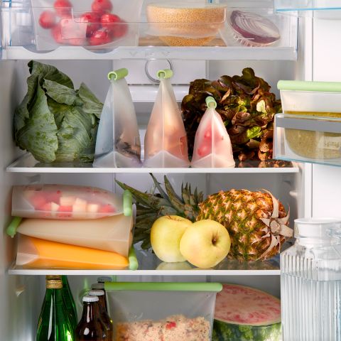 Set of 3 Reusable Silicone Bags An alternative to single-use plastics!