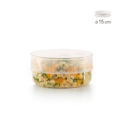 Tapa extensible ø 15 cm ¡Alternativa inteligente al envoltorio plástico de alimentos!