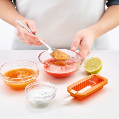 Set of 4 Iconic Ice Lolly Moulds Kit to make homemade ice cream