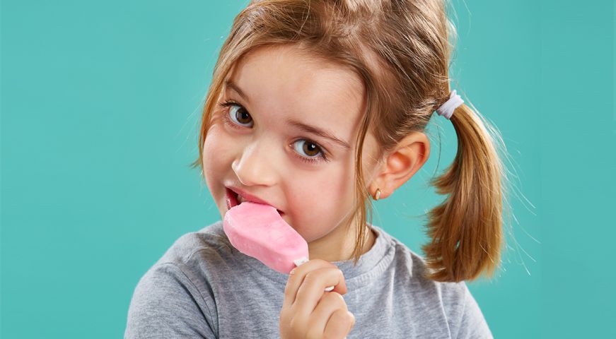 Set of 4 Iconic Ice Lolly Moulds Kit to make homemade ice cream