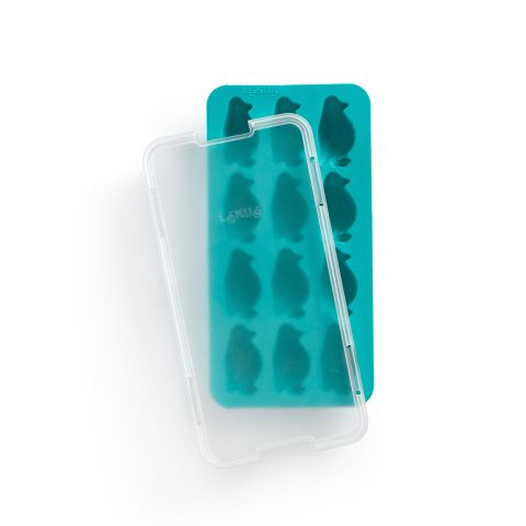 Cubitera con tapa pingüino ¡La forma más divertida de refrescarte!
