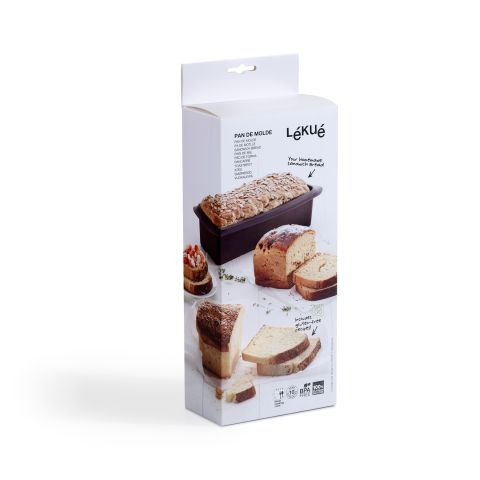 Molde Pan De Molde 25Cm Prepara auténtico pan de molde casero y sorpréndelos.