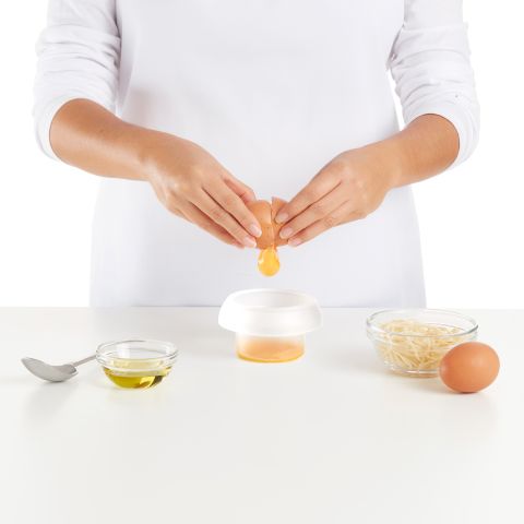 Microwave Ovo - Cilíndrico Huevos redondos al microondas fáciles y rápidos.