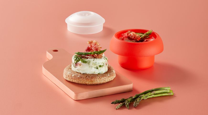 Microwave Ovo - Cilíndrico Huevos redondos al microondas fáciles y rápidos.