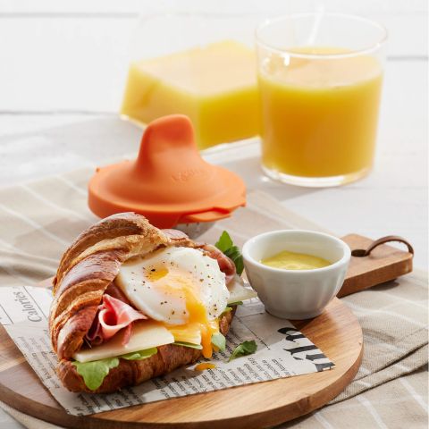 Set de 2 Escalfadores de huevos ¡Huevos escalfados perfectos!