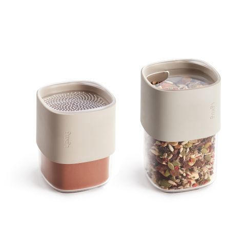 Flip Storage Set Kit de 3 botes de cocina y 2 accesorios