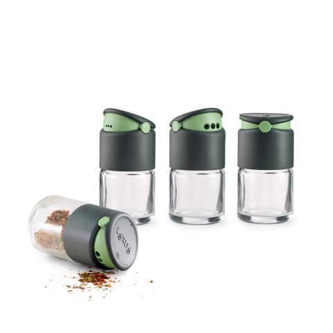 Set of 4 Spice shakers Spices always on hand!