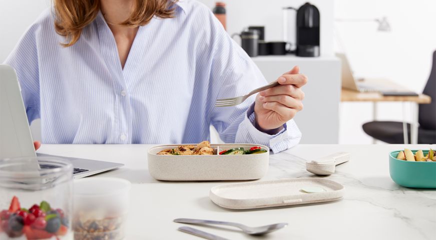 Cutlery with case More hygienic and protected!