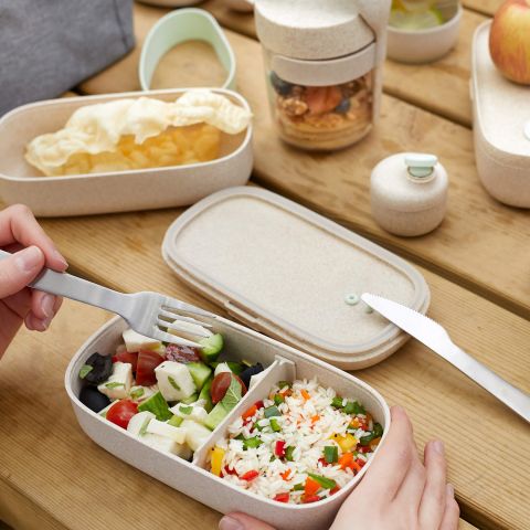 Cutlery with case More hygienic and protected!