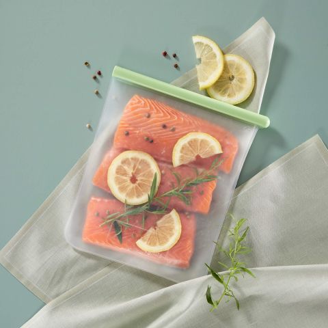 Flat reusable bag L Preserve the flavor!