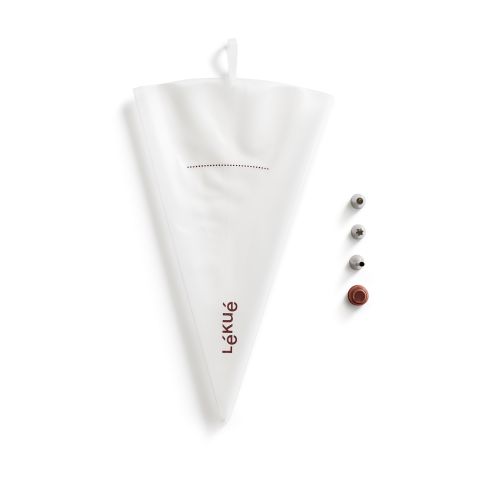 Reusable Piping Bag Kit Prepare your desserts like an expert pastry chef while using less plastic!