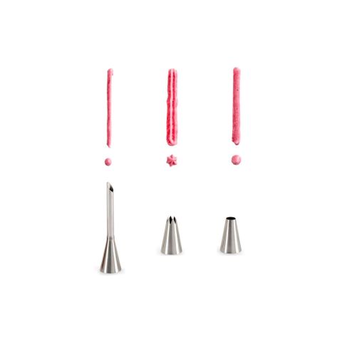 Reusable Piping Bag Kit Prepare your desserts like an expert pastry chef while using less plastic!