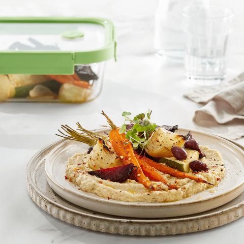 Set of 3 Rectangular Glass leakproof Containers 1520 ml, 1050ml, 640ml capacity