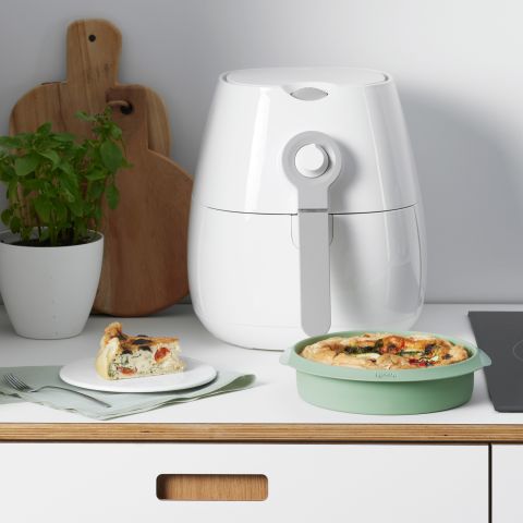 Molde de ø20 cm para Freidora de Aire ¡Tu Air Fryer limpia y sin rayones!