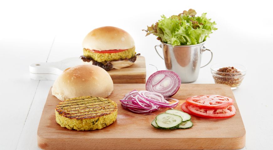 Veggie Burger Hamburguesas vegetales rellenas