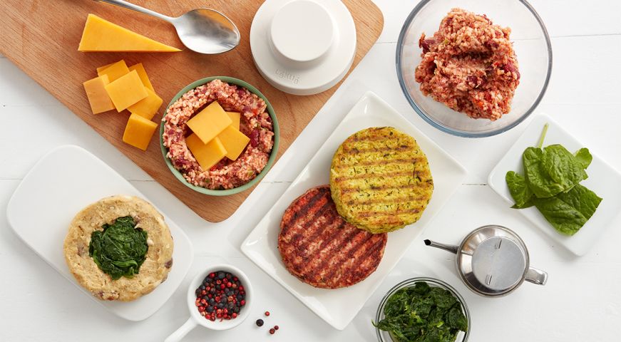 Veggie Burger Hamburguesas vegetales rellenas