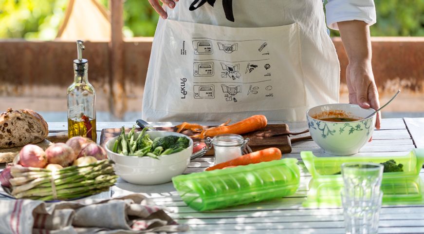 Microwave Steam Cooker 1-2 p. Quick, healthy and tasty cooking!