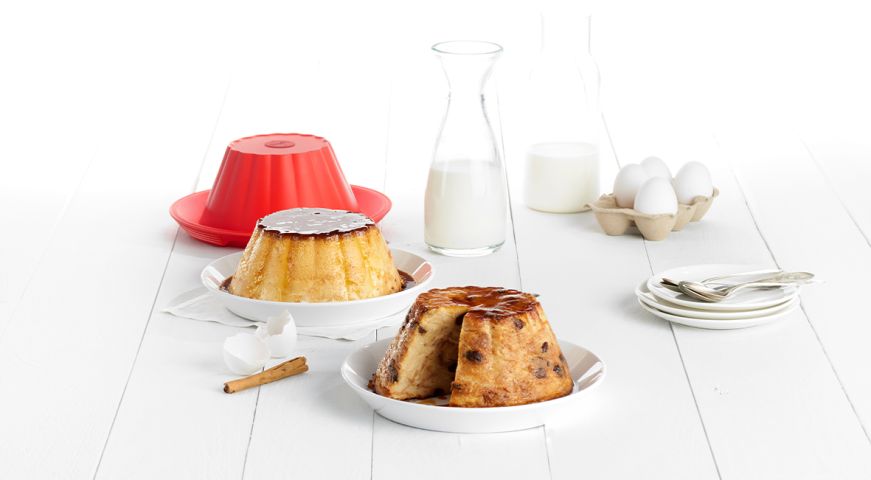 Moule à pudding avec assiette Retournez facilement et en toute sécurité !