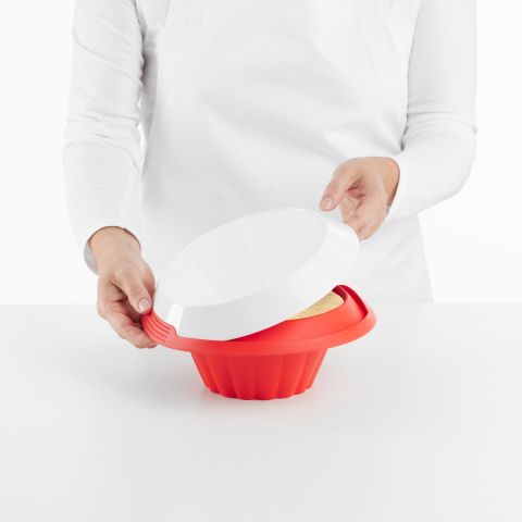 Moule à Pouding Cône Poupée Robe Moule À Gâteau Avec Couvercle En