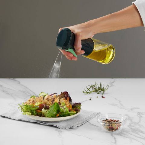 Pulverizador de aceite ¡Platos más saludables con la cantidad justa de aceite!