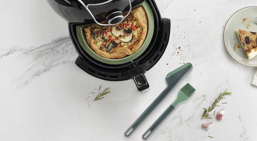 Kit pour friteuse sans huile Essential Vos essentiels pour une cuisine saine tout en protégeant votre air fryer !