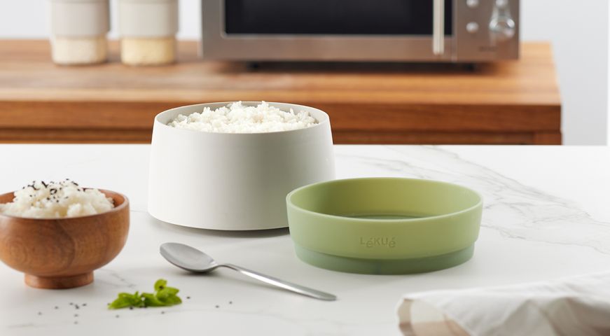 Quick Quinoa & Rice Cooker Quinoa, rice and cereals within minutes in the microwave!