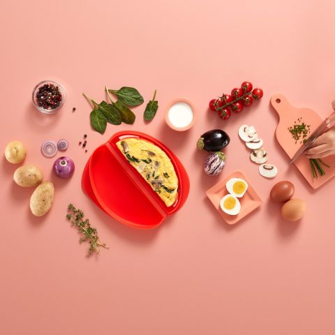 Omelet Maker Quick and easy omelets in the microwave!