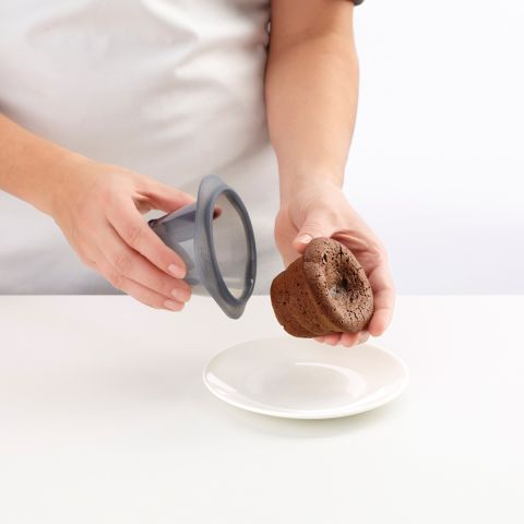 Moule Fondant, Ensemble de 6 Faites cuire 6 délicieux gâteaux de lave fondue dans des moules individuels.