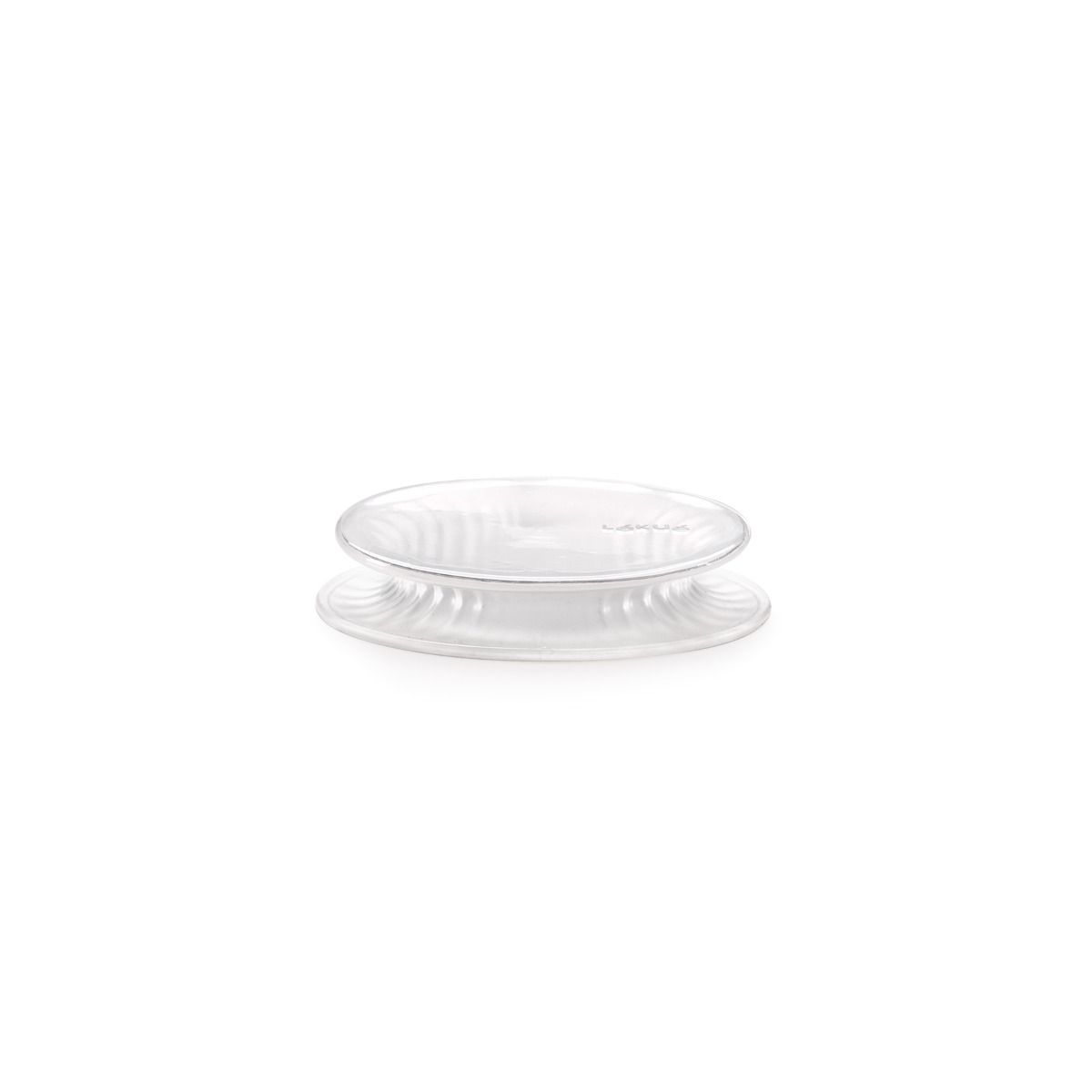 Reusable Flexible Stretch Lids ø 3.3 in (8.5 cm) Set of 2 - Transparent Smart alternative to food plastic wrap!