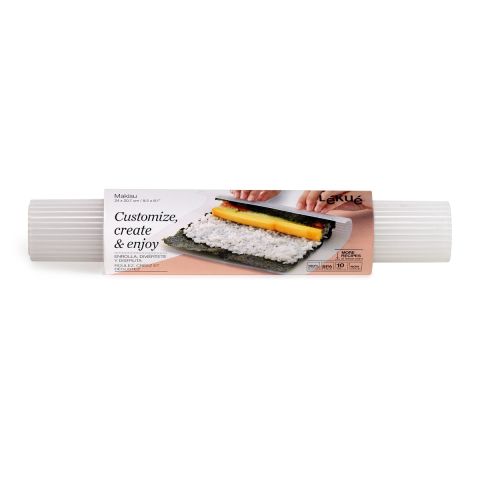 Makisu De Silicona Enrolla tu maki sushi de forma fácil e higiénica.