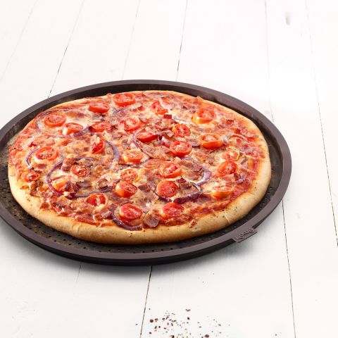 Round Pizza Mat Crunchy 36 cm ¡Tus pizzas más crujientes!