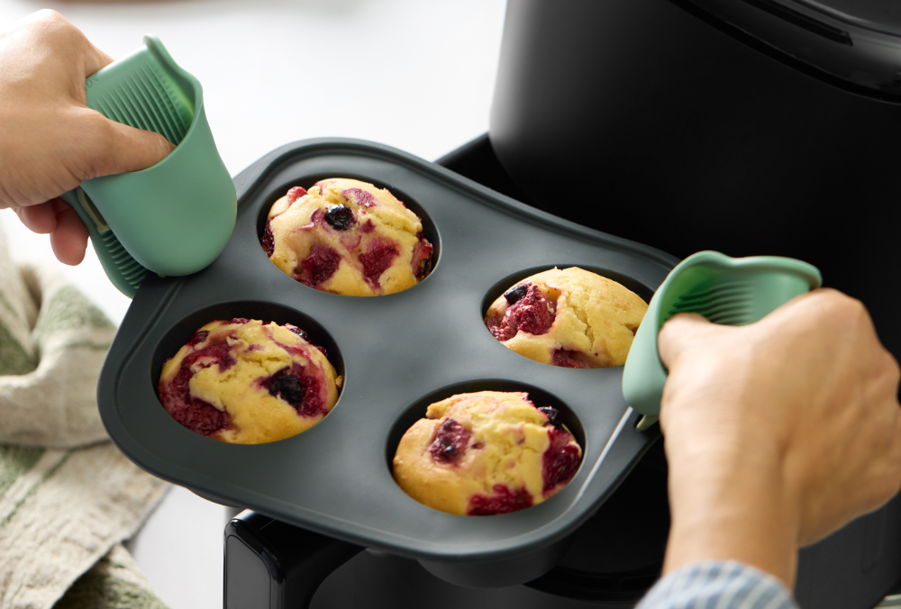 Mini-maniques souples (lot de 2) Confort, sécurité et prise en main antidérapante !