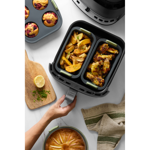 Libro de Air fryer, español ¡Platos deliciosos, sanos y listos en minutos!