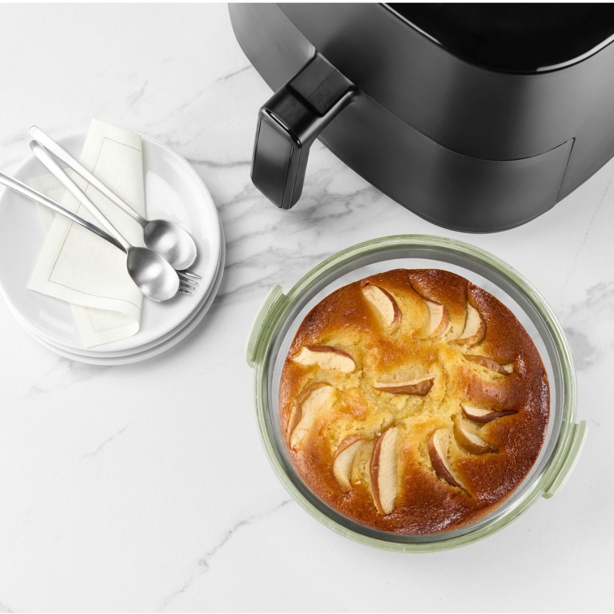 Libro de Air fryer, inglés ¡Platos deliciosos, sanos y listos en minutos!