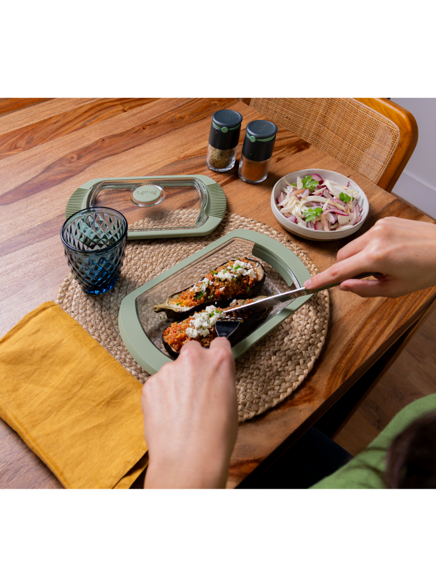 Glass Steam Cooker, 2 p. All-in-one solution to cook tasty recipes in minutes!