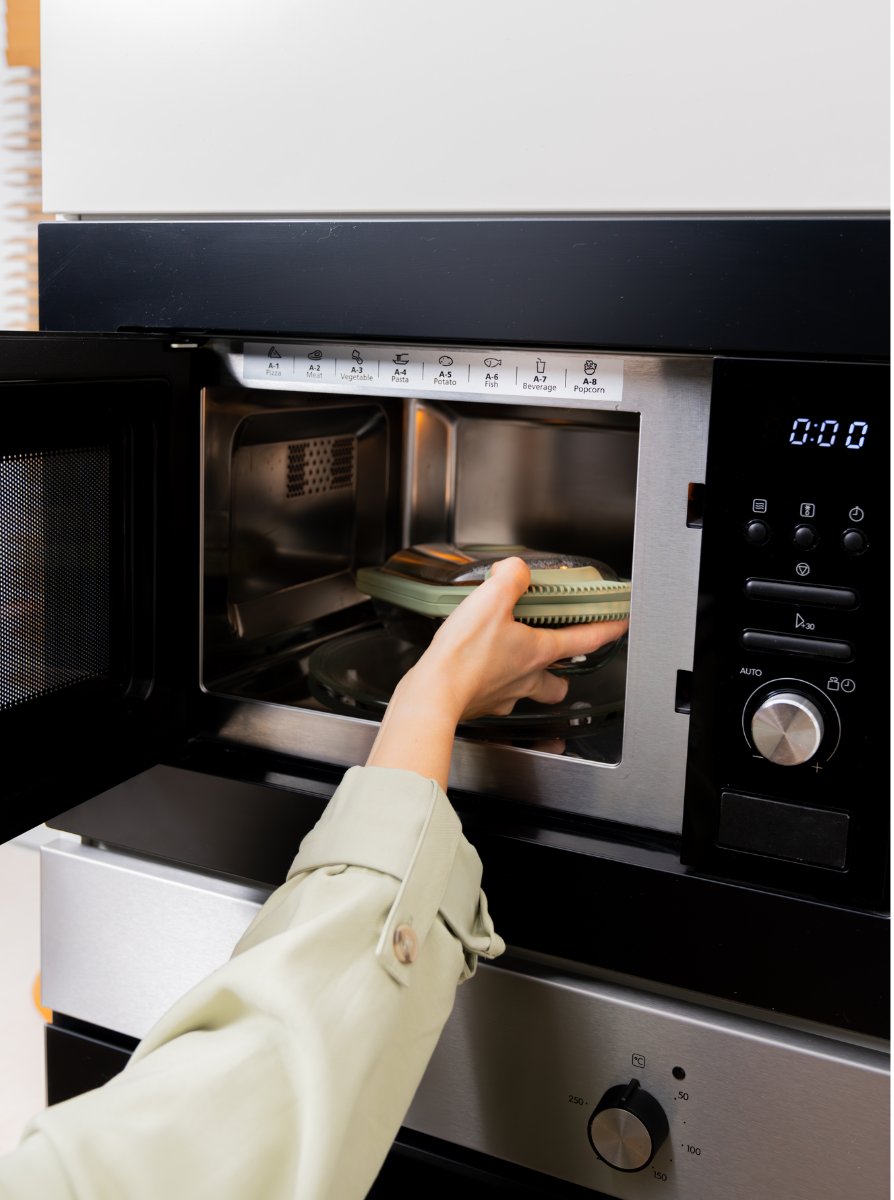 Glass Steam Cooker, 2 p. All-in-one solution to cook tasty recipes in minutes!