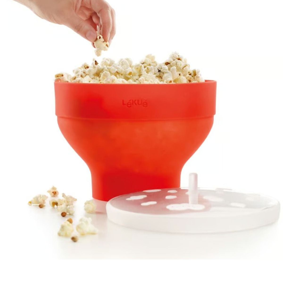 Couvercle de remplacement pour appareil à pop-corn pour micro-ondes Compatible avec Lékué appareil à pop-corn pour micro-ondes
