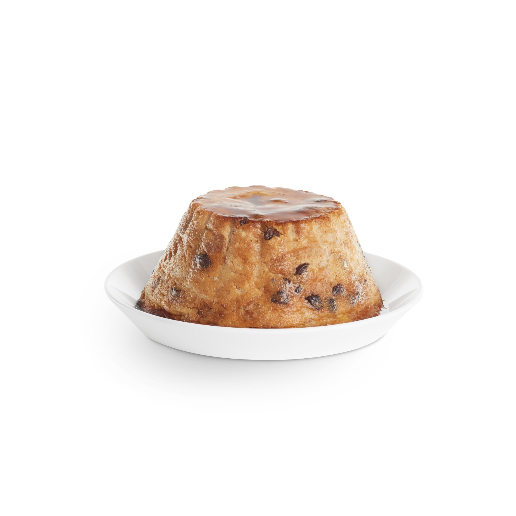 Pudding de pain aux raisins à la cannelle + sauce au caramel