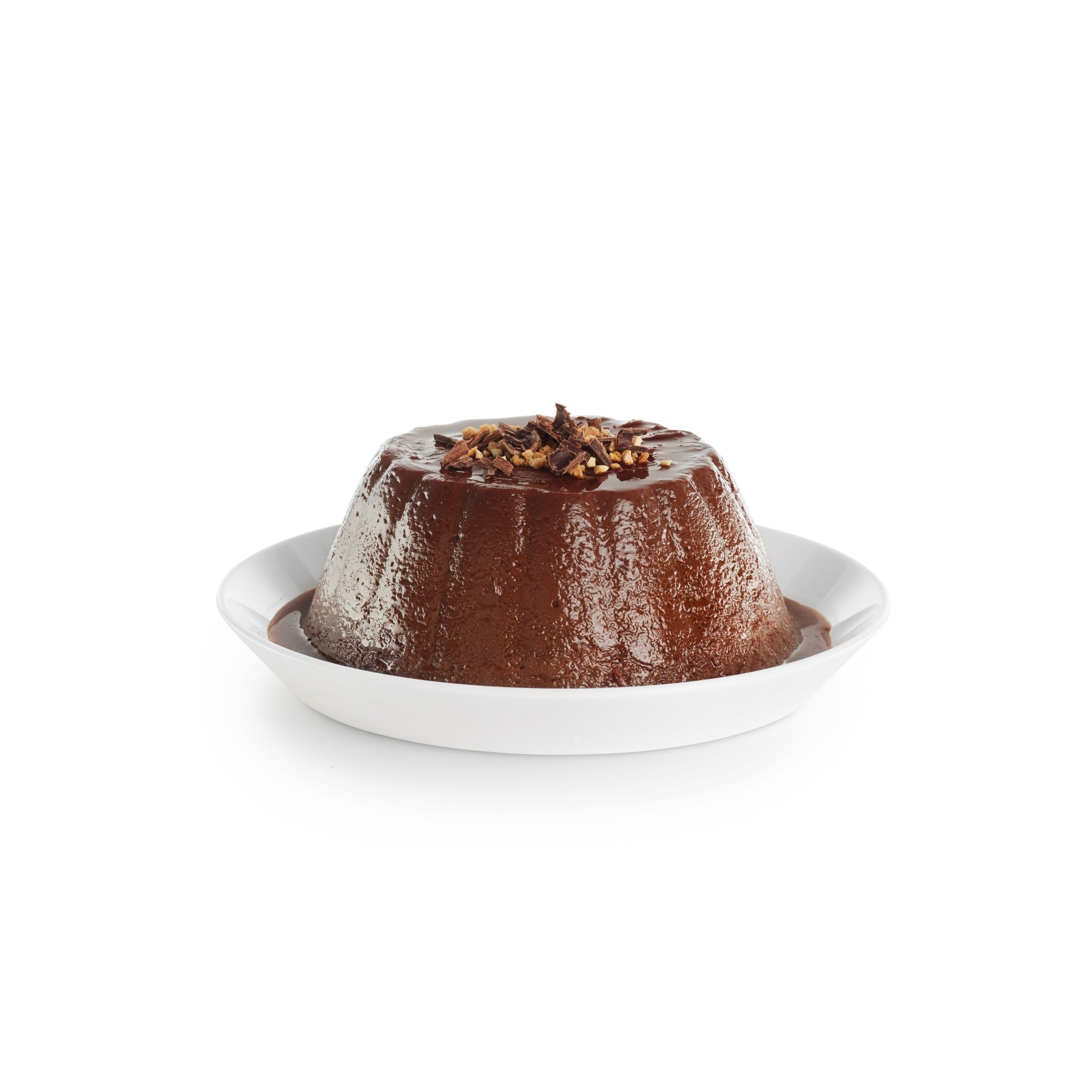 Crème caramel au chocolat