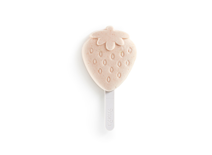 Helado de fresa y yogurt