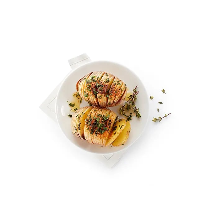Patatas Hasselback