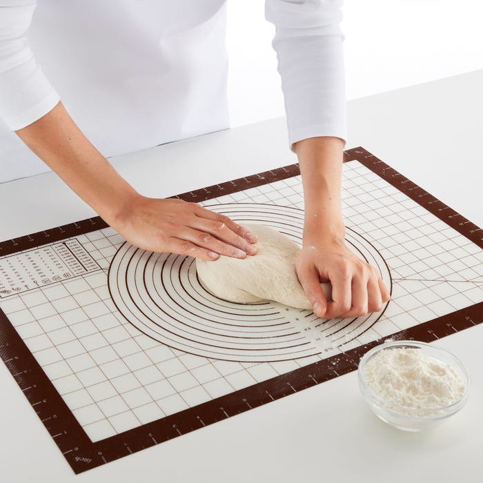 Tapis pâtissier anti adhésif avec mesures 60 x 40 cm